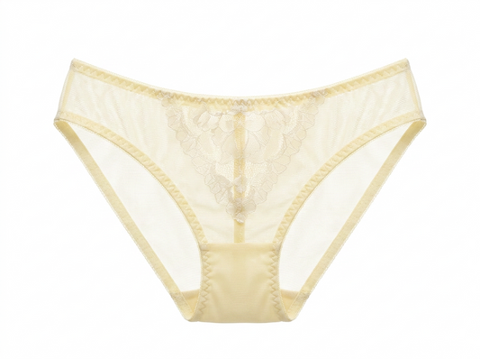 Cream Ribbon Panty